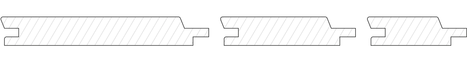 Muster VARIO HORIZONTAL FICHTE - Kontrast